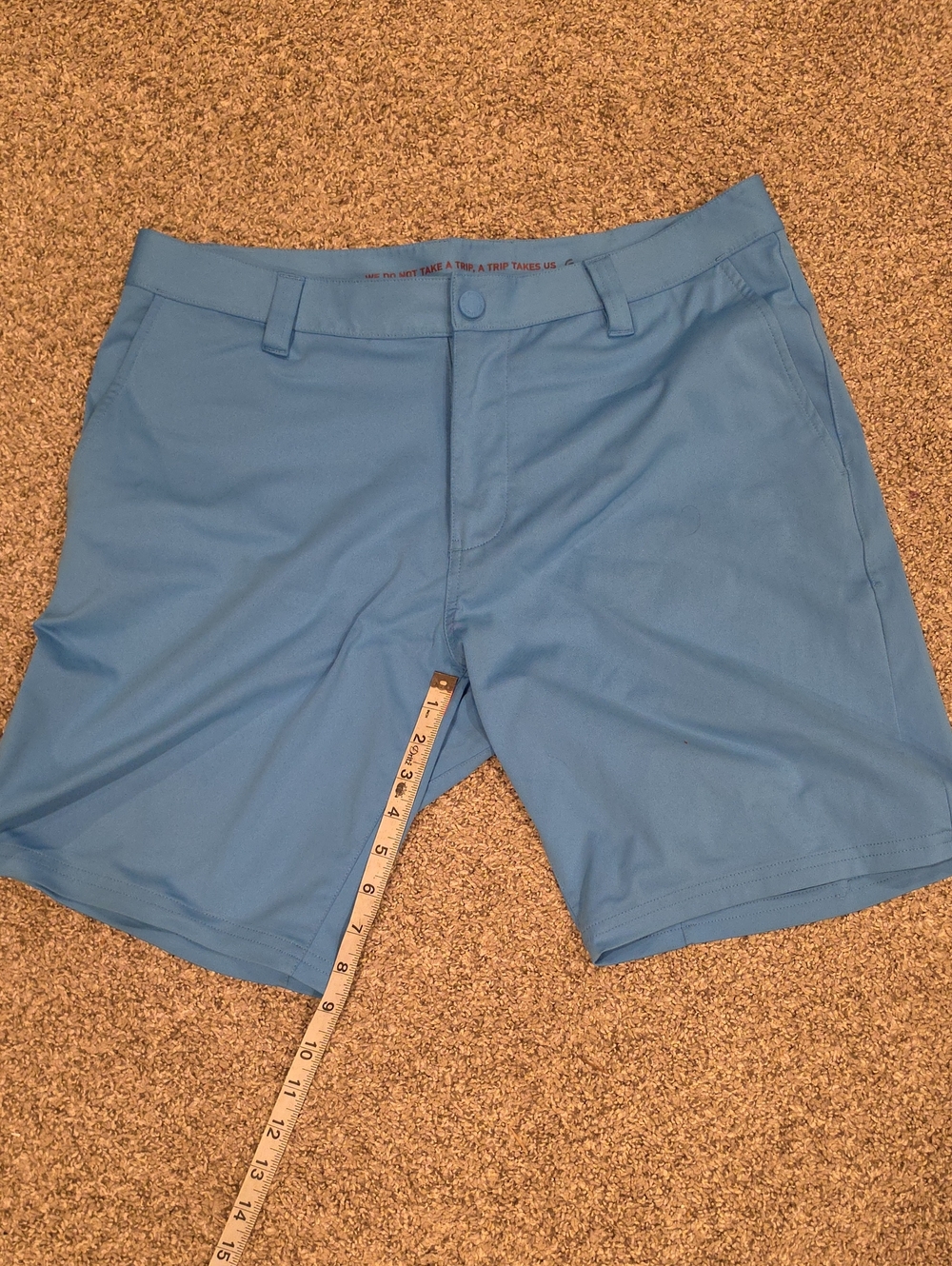 RHONE Sky Blue Performance Hybrid Shorts